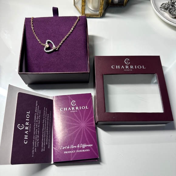 Charriol Passion Bracelet Two Tone 7in - Picture 4 of 6